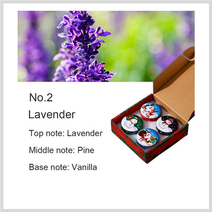 EJVS™ 4-Piece Scented Christmas Candles