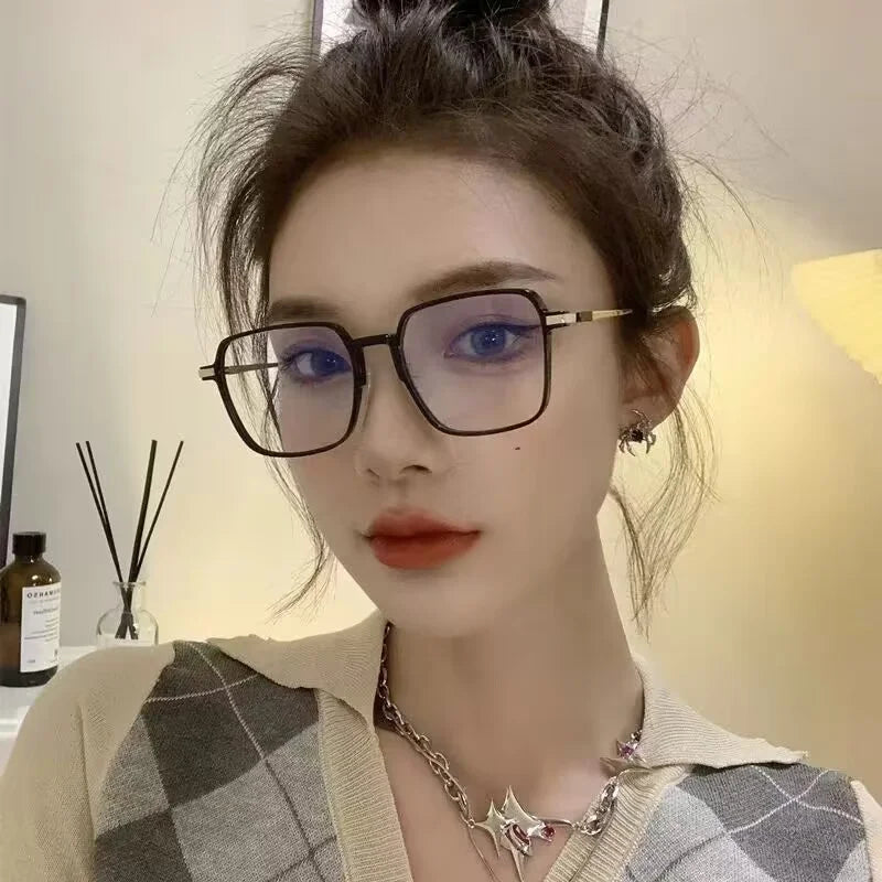 EJVS™  Photochromic Anti Radiation Glasses Metal Eyeglass For Women & Men