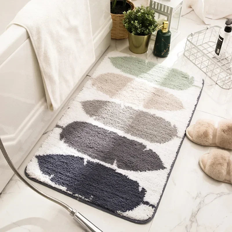 EJVS™ Bath Mat Anti Slip Absorbent Bathroom Carpet Strong Water Absorptionion