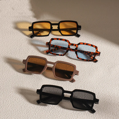 EJVS™  Vintage Square Sunglasses For Women Men Rectangle Sun Glasses Female Oval Eyewear Sunglasses for Male Female Eyeglasses
