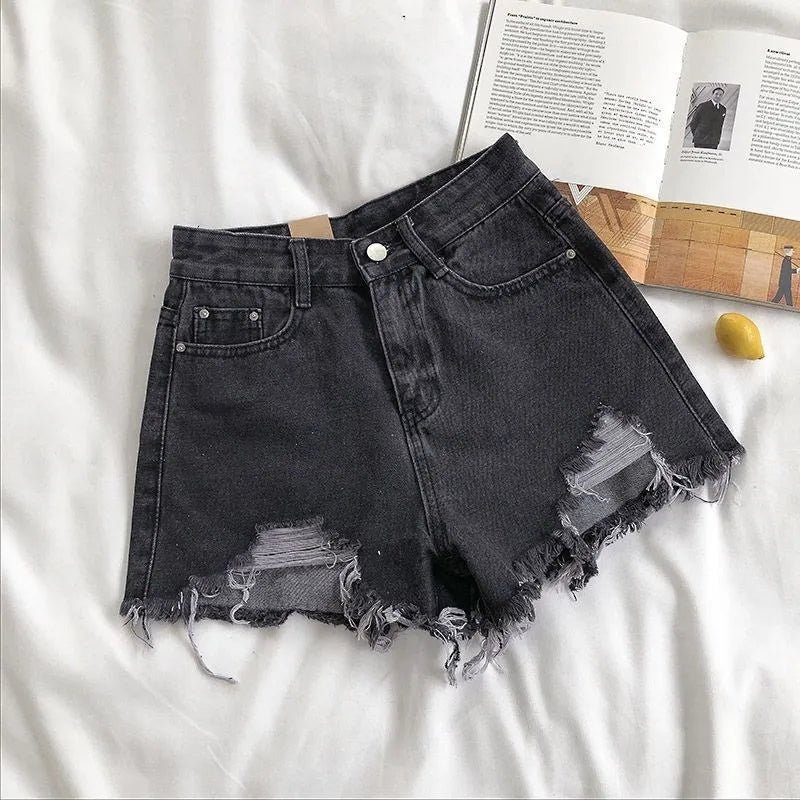 EJVS™  Korean Denim Shorts Hot Pants