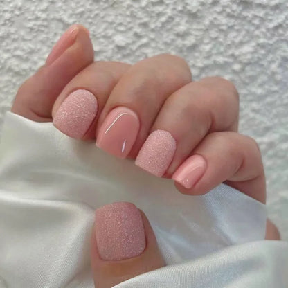 EJVS™  24Pcs Shimmery Manicure Tips