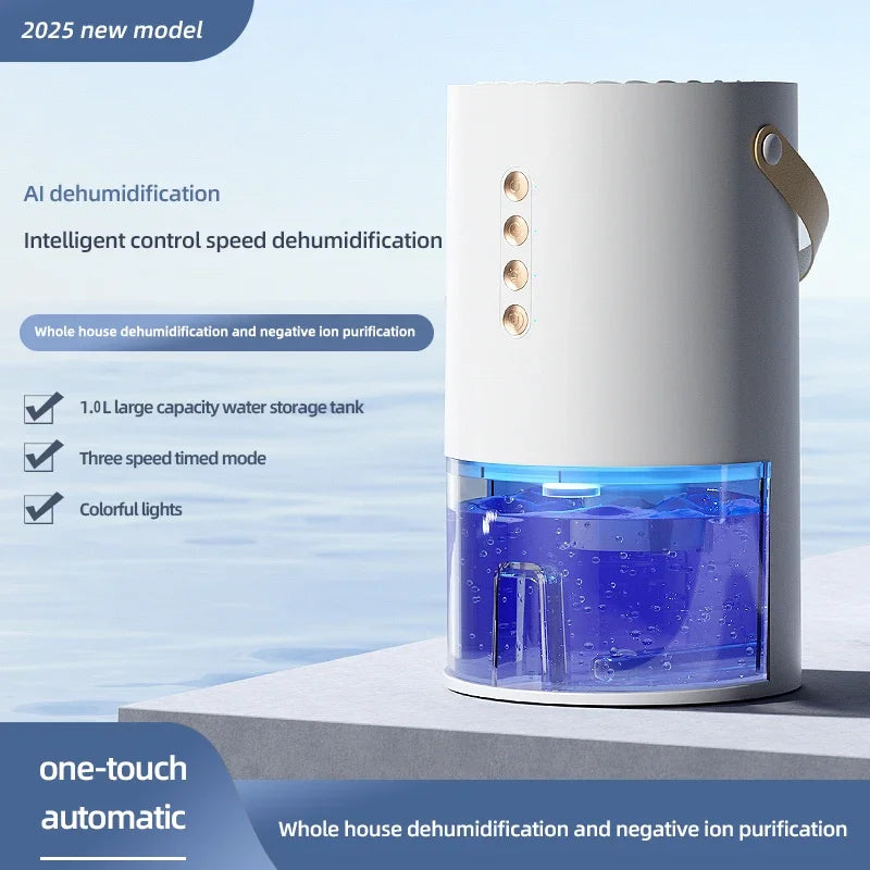 EJVS™  1000ml Dehumidifier Air Dryer for Home Office - Eliminate Damp Mold