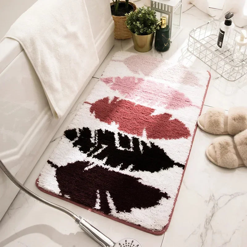 EJVS™ Bath Mat Anti Slip Absorbent Bathroom Carpet Strong Water Absorptionion