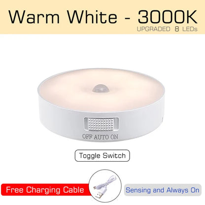 EJVS™ Motion Sensor Rechargeable LED Light