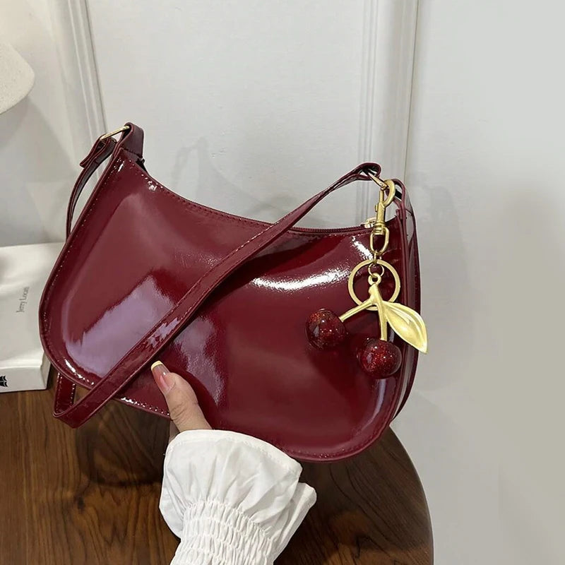 EJVS™  Women's PU Leather Handbag Shoulder Underarm Bag
