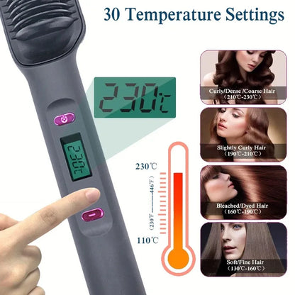 EJVS™ Multifunctional Straight Hair Straightener Comb