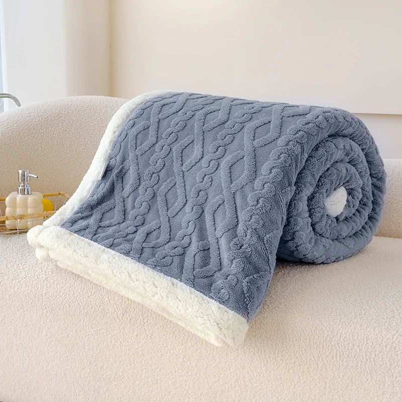 EJVS™ Super Soft Cozy Throw Blanket