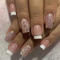 EJVS™  24Pcs Shimmery Manicure Tips