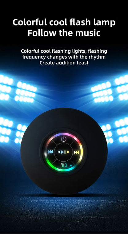 EJVS™  Mini Bluetooth Waterproof Wireless Shower - RGB Lights