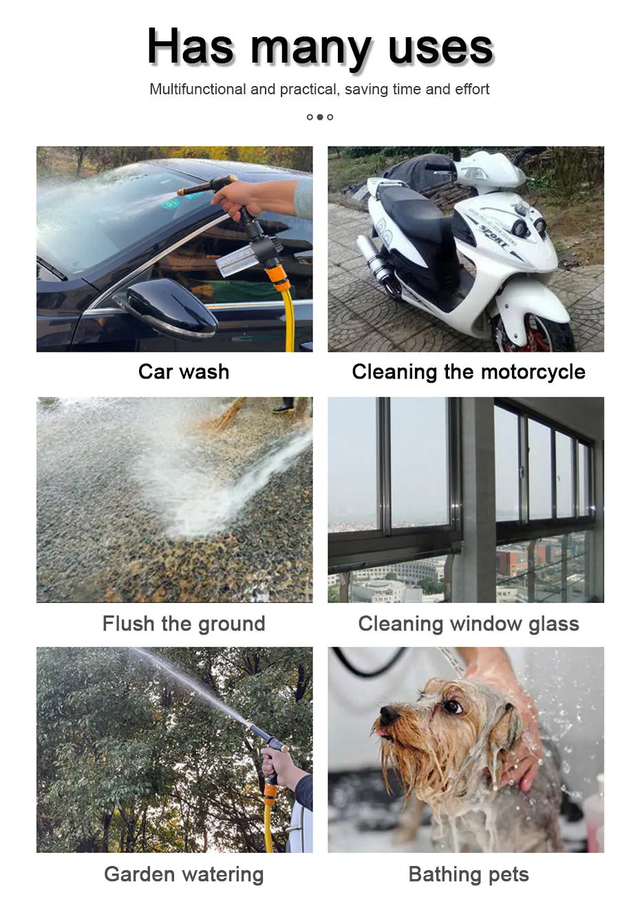 EJVS™ High Pressure Car Foam Washer