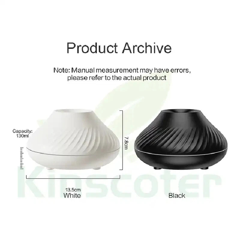 EJVS™ Flame Aroma Diffuser 7-Color LED
