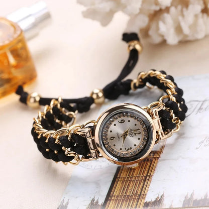EJVS™  Bohemian Woven Bracelet Watch