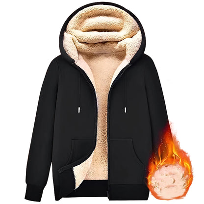 EJVS™  Trendy Warm Zipper Lamb Wool Jacket