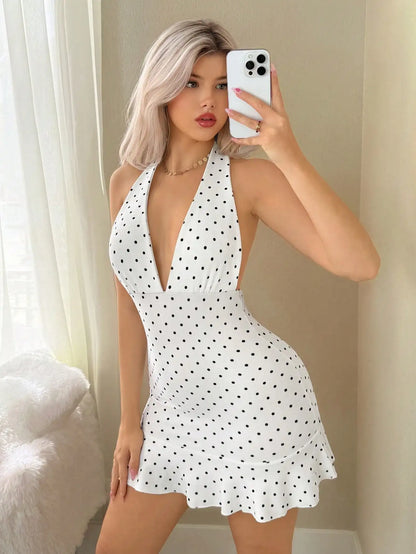 EJVS™ Sexy Back Neck Hanging Dress