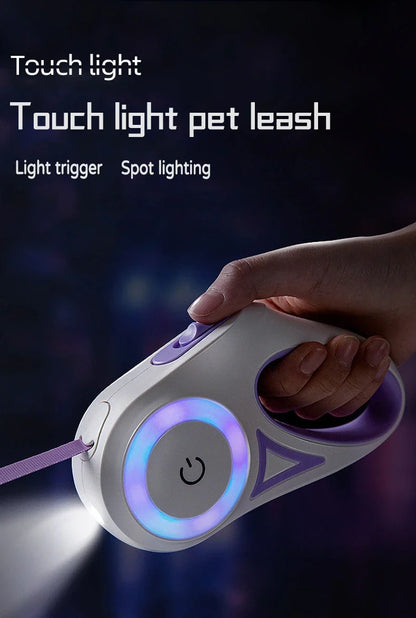 EJVS™  LED Retractable Pets Leash with Light  - 3m 5m roulette
