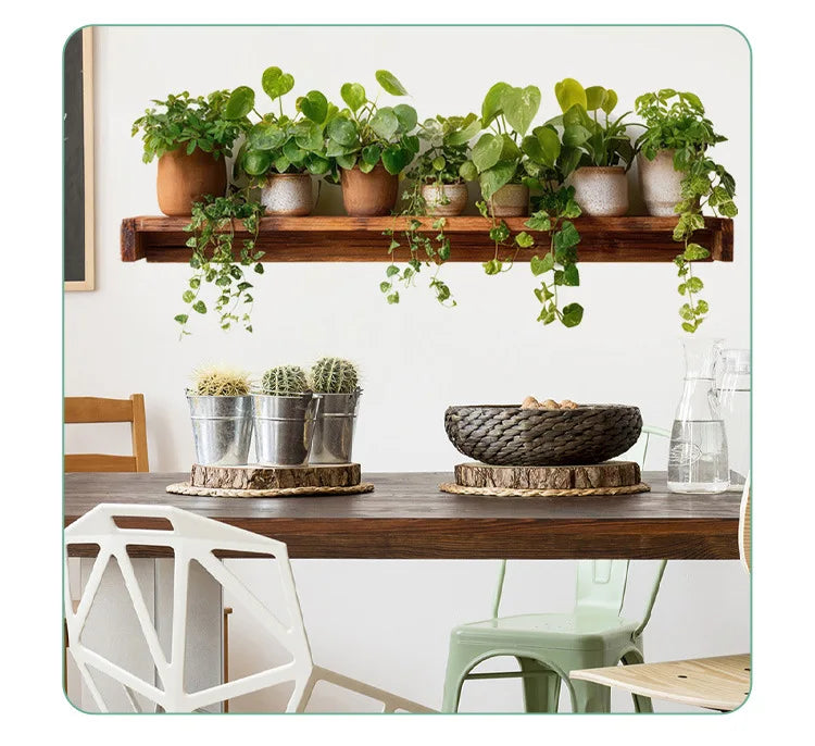 EJVS™ Green Vine Wall Stickers