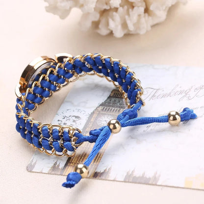 EJVS™  Bohemian Woven Bracelet Watch