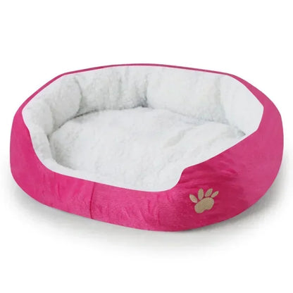 EJVS™  Dog Beds for Large Dogs Cashmere Warming Pet Dog Bed Sofa Lounger Cat Nest Baskets Plush Kennel Bed Comfortable Pet Supplies