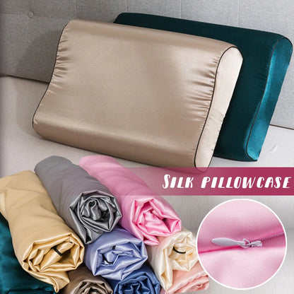 EJVS™  Luxury Satin Pillowcase - Memory Foam