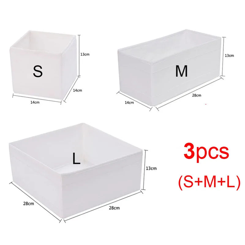 EJVS™ Underwear & Clothes Closet Organizer Boxes
