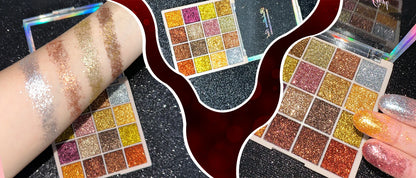 EJVS™ 16 Colors Glitter Eyeshadow