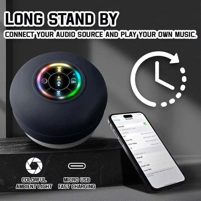 EJVS™  IPX4 Waterproof Portable Bluetooth Outdoor Speaker