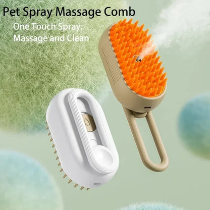 EJVS™  3 in 1 Dog Steamer Brush