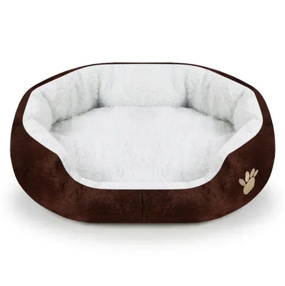 EJVS™  Dog Beds for Large Dogs Cashmere Warming Pet Dog Bed Sofa Lounger Cat Nest Baskets Plush Kennel Bed Comfortable Pet Supplies