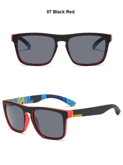 EJVS™  Fashion Square Vintage Polarized Sunglasses Men Women Retro Driving Fishing Luxury Brand Designer Sun Glasses UV400 Eyewear