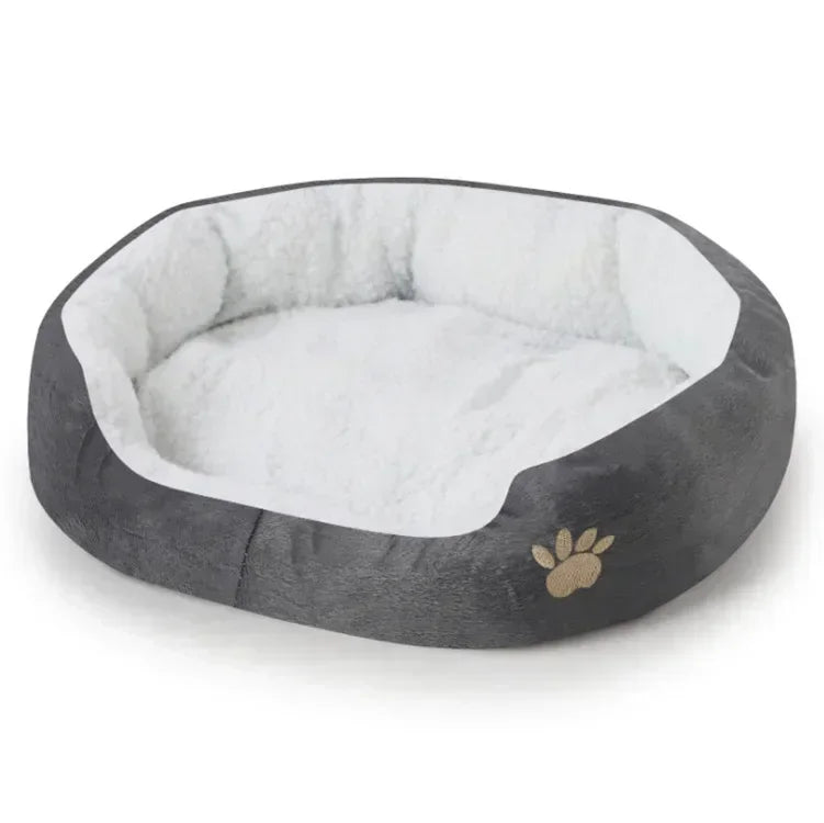EJVS™  Dog Beds for Large Dogs Cashmere Warming Pet Dog Bed Sofa Lounger Cat Nest Baskets Plush Kennel Bed Comfortable Pet Supplies