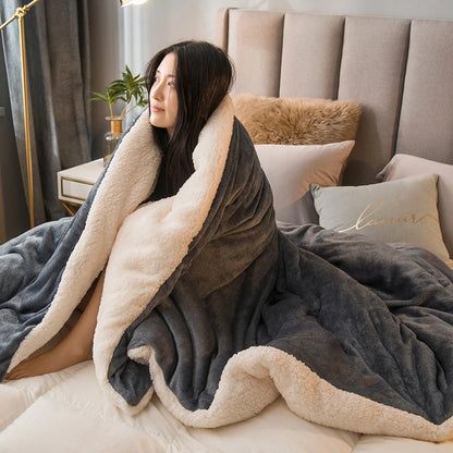 EJVS™ Warm Wool Bed Blanket