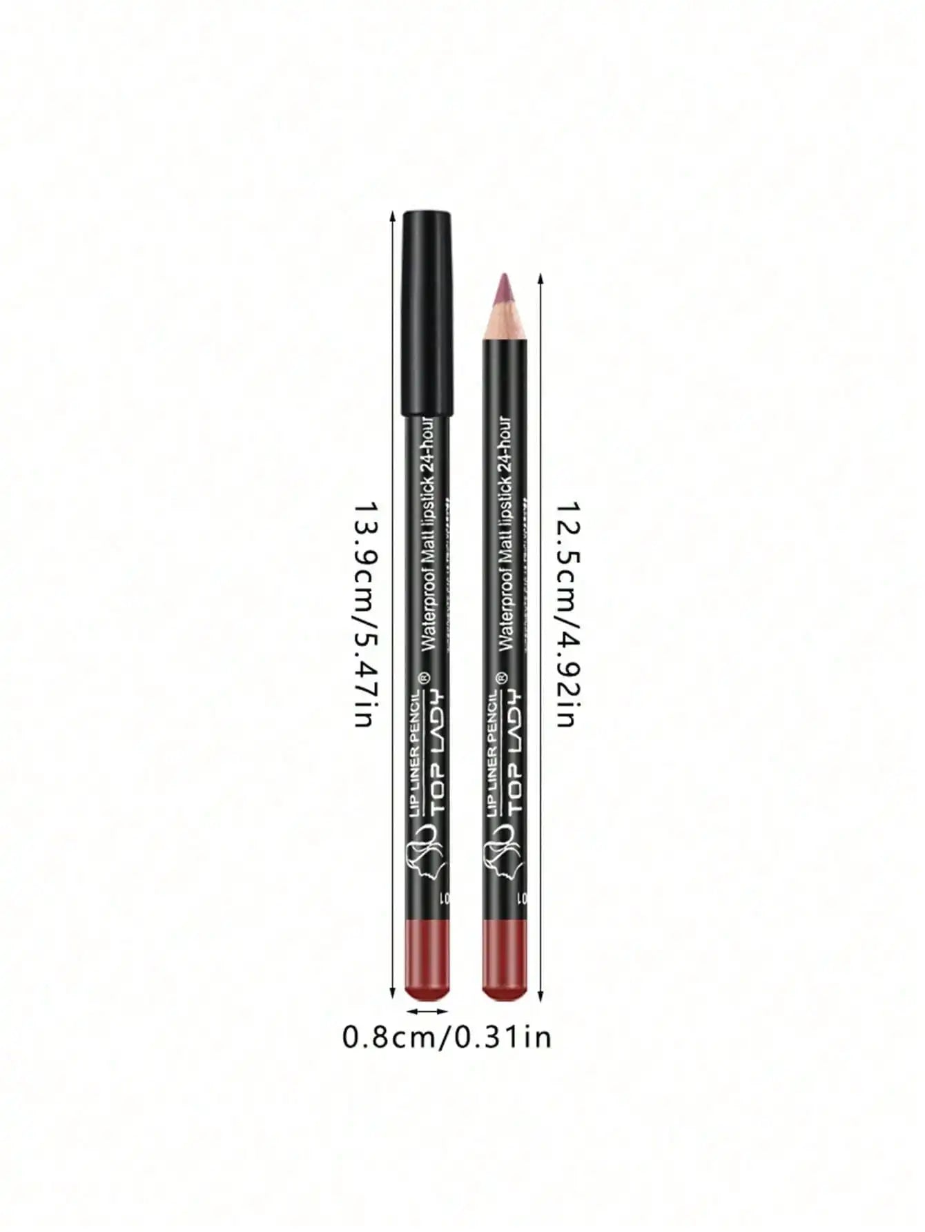 EJVS™  12 Colours Professional Lip Liner