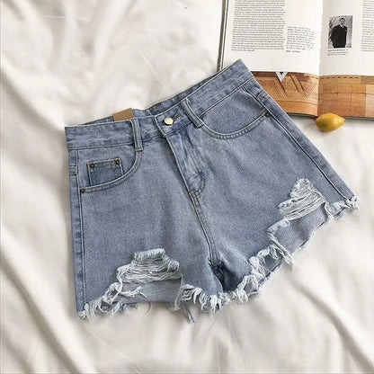 EJVS™  Korean Denim Shorts Hot Pants