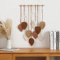 EJVS™ Leaf Macrame Wall Hanging Boho Woven