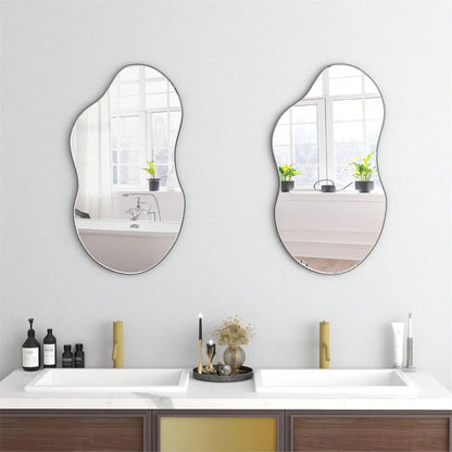 EJVS™ Irregular Cloud Acrylic Wall Mirror for Home Decor