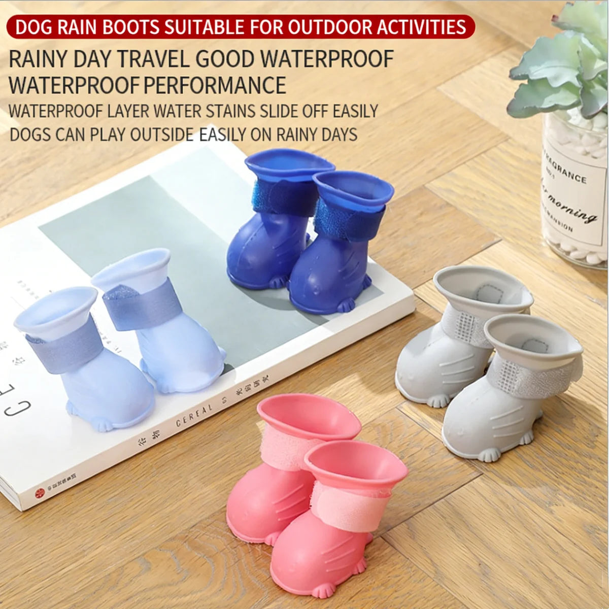 EJVS™ Pets Anti-slip Rain Boots
