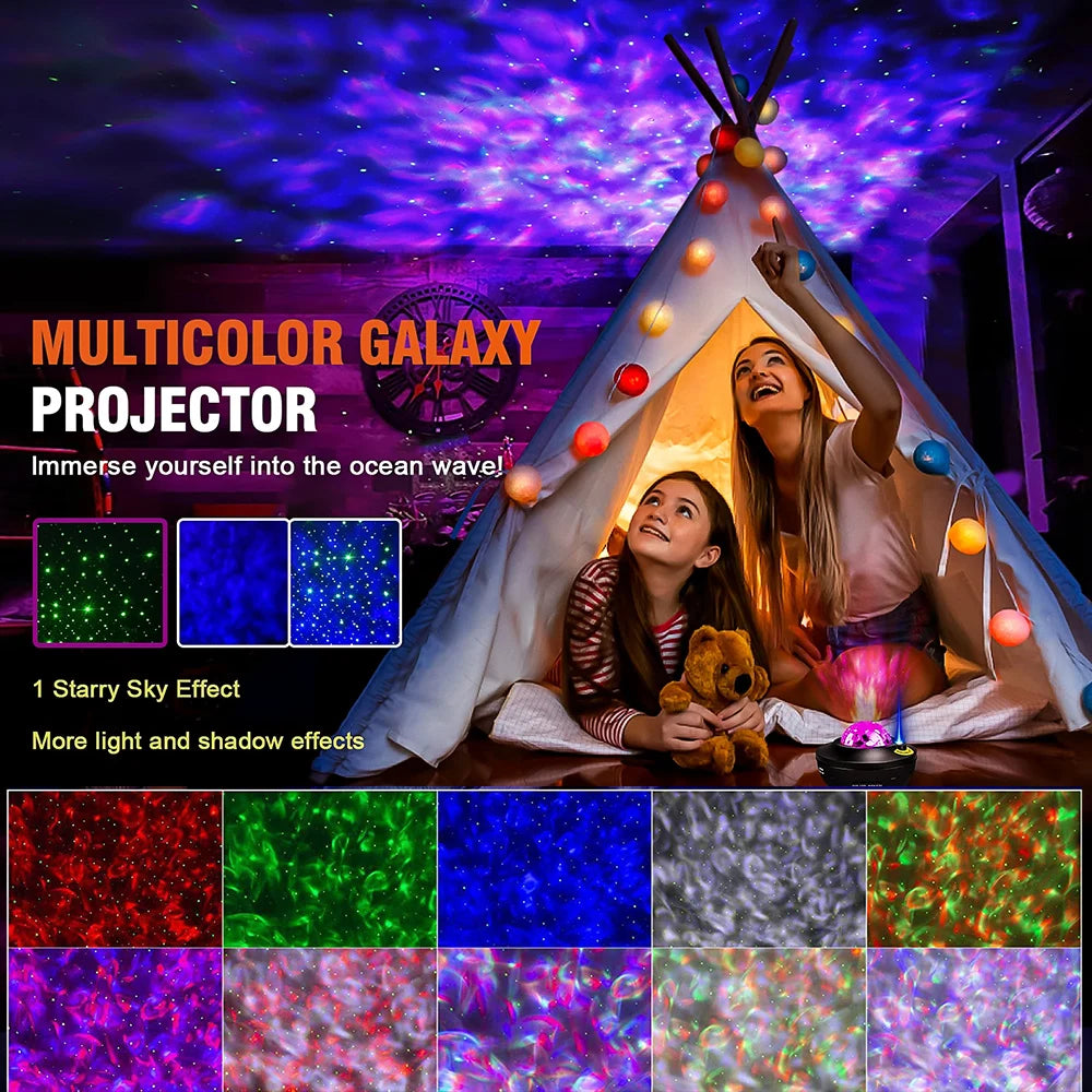 EJVS™ Galaxy Starry Projector Night Light