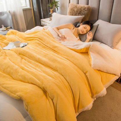 EJVS™ Warm Wool Bed Blanket