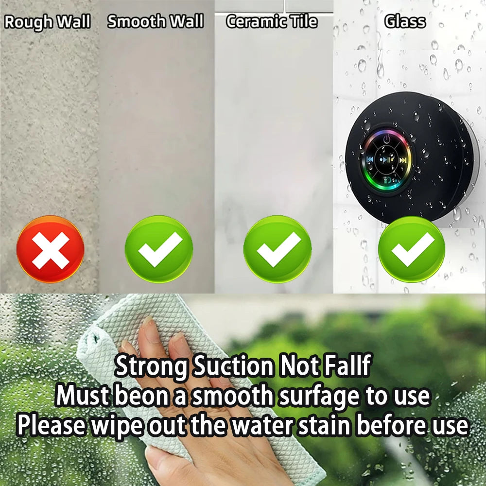 EJVS™  IPX4 Waterproof Portable Bluetooth Outdoor Speaker