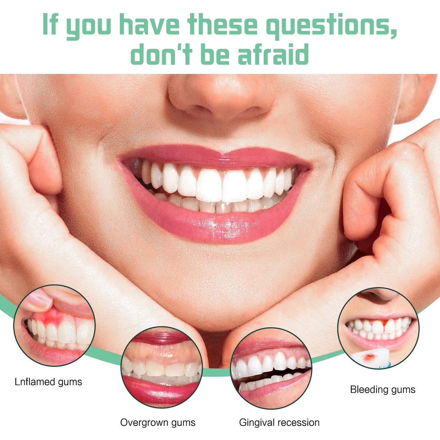 EJVS™  Gum Repair Drops Relieve Receding Gingival Gum - Oral Periodontal Hygiene