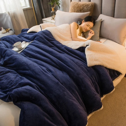 EJVS™ Warm Wool Bed Blanket