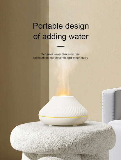 EJVS™ Flame Aroma Diffuser 7-Color LED