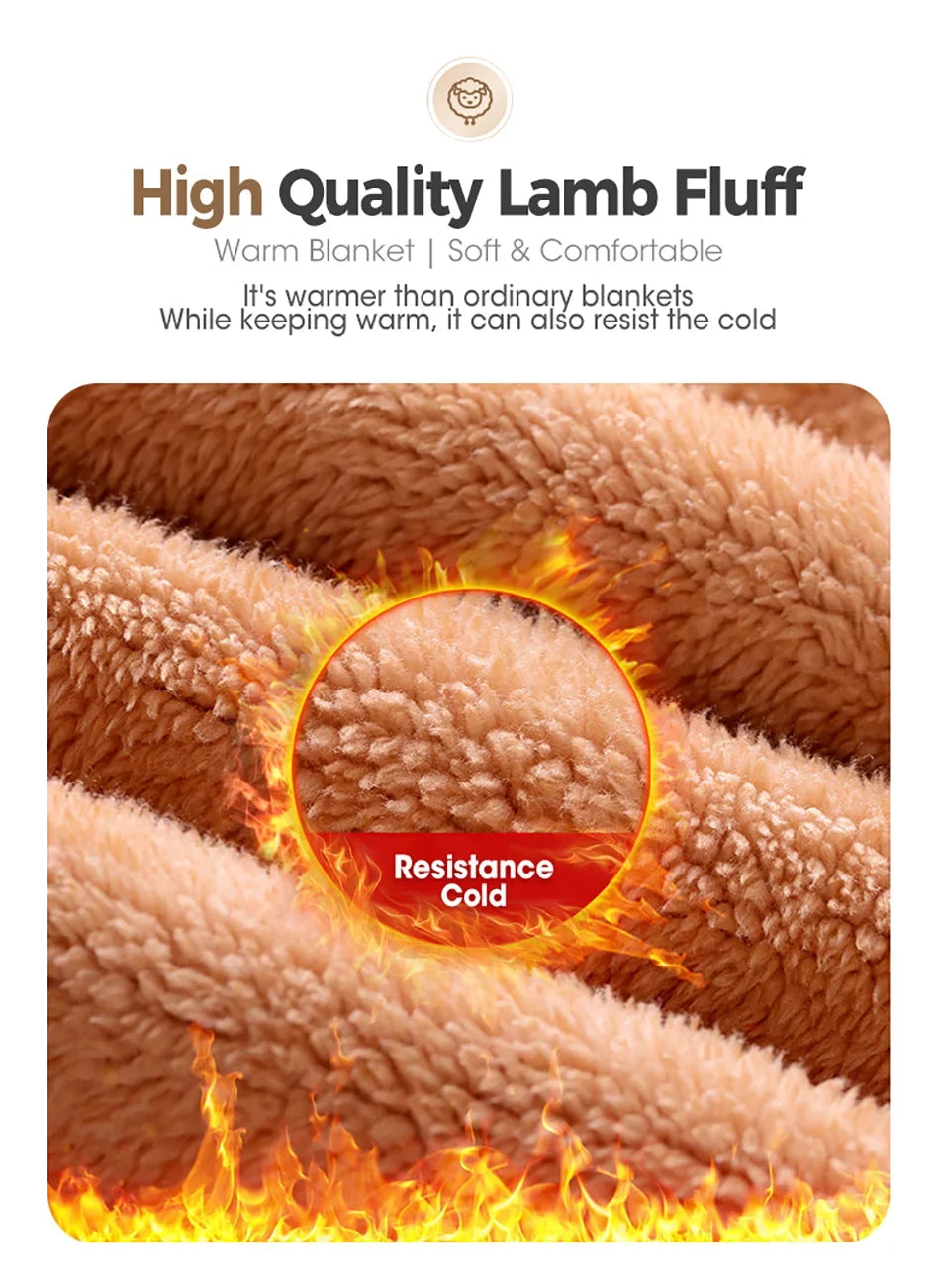 EJVS™ Warm Wool Bed Blanket