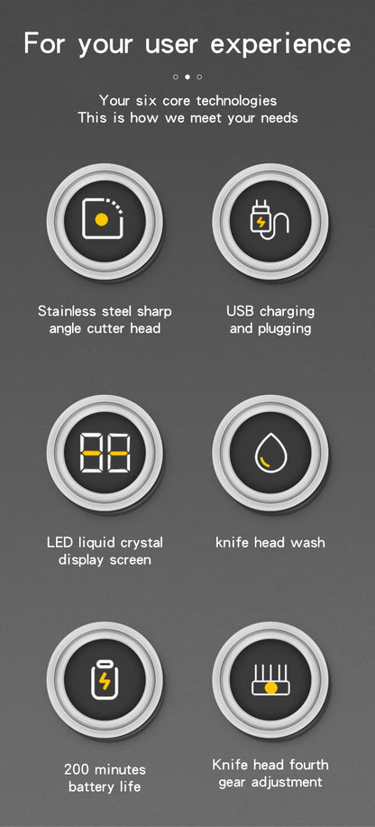 EJVS™  Rechargeable Men's Electric Hair Clipper