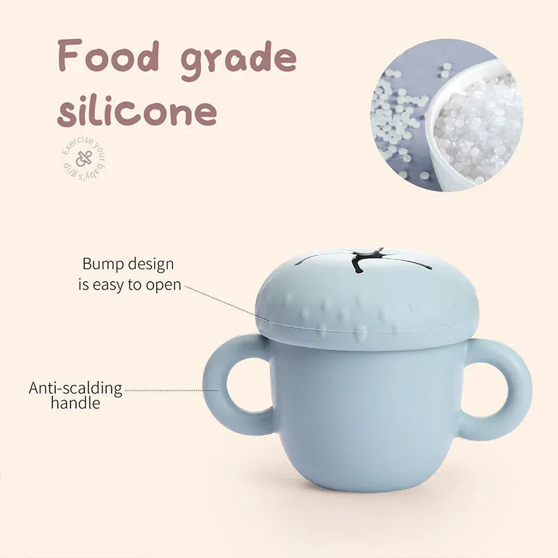 EJVS™ Kids Silicone Snack Box with Lid