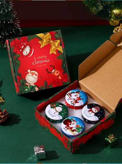 EJVS™ 4-Piece Scented Christmas Candles