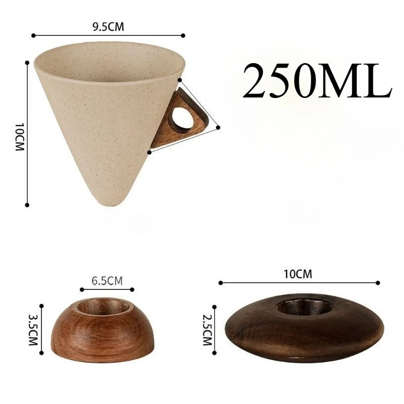 EJVS™ Exquisite Ceramic Latte Cup