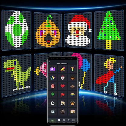 EJVS™  Smart Curtain Lights, 400 LED USB Curtain String Lights with App Remote Control