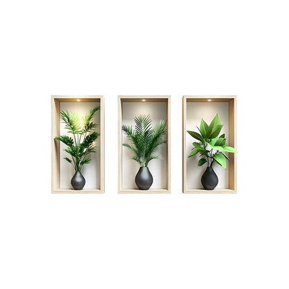EJVS™ Green Plant Wall Stickers